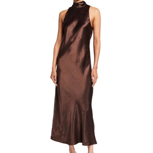eliza j embellished high/low chiffon dress Women's Peacock Blue Size 4 fits XS Color:Ivory / Biscotti product-family: soft gathered dress Eliza J Embellished High/low Cream Maxi Dresses |